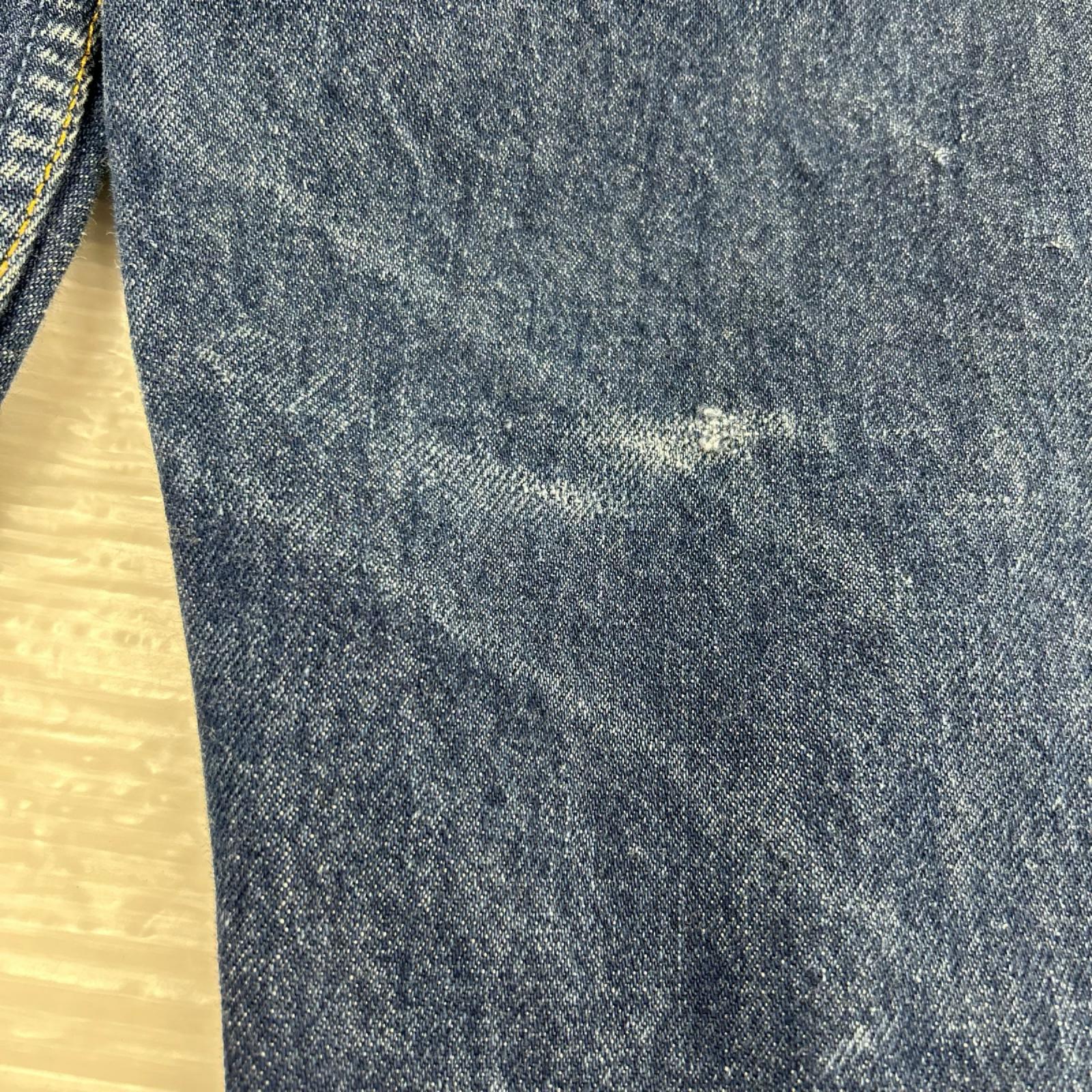 デニムパンツ 90S USA製 501 刻印501 紺 (32) 32 ネイビー