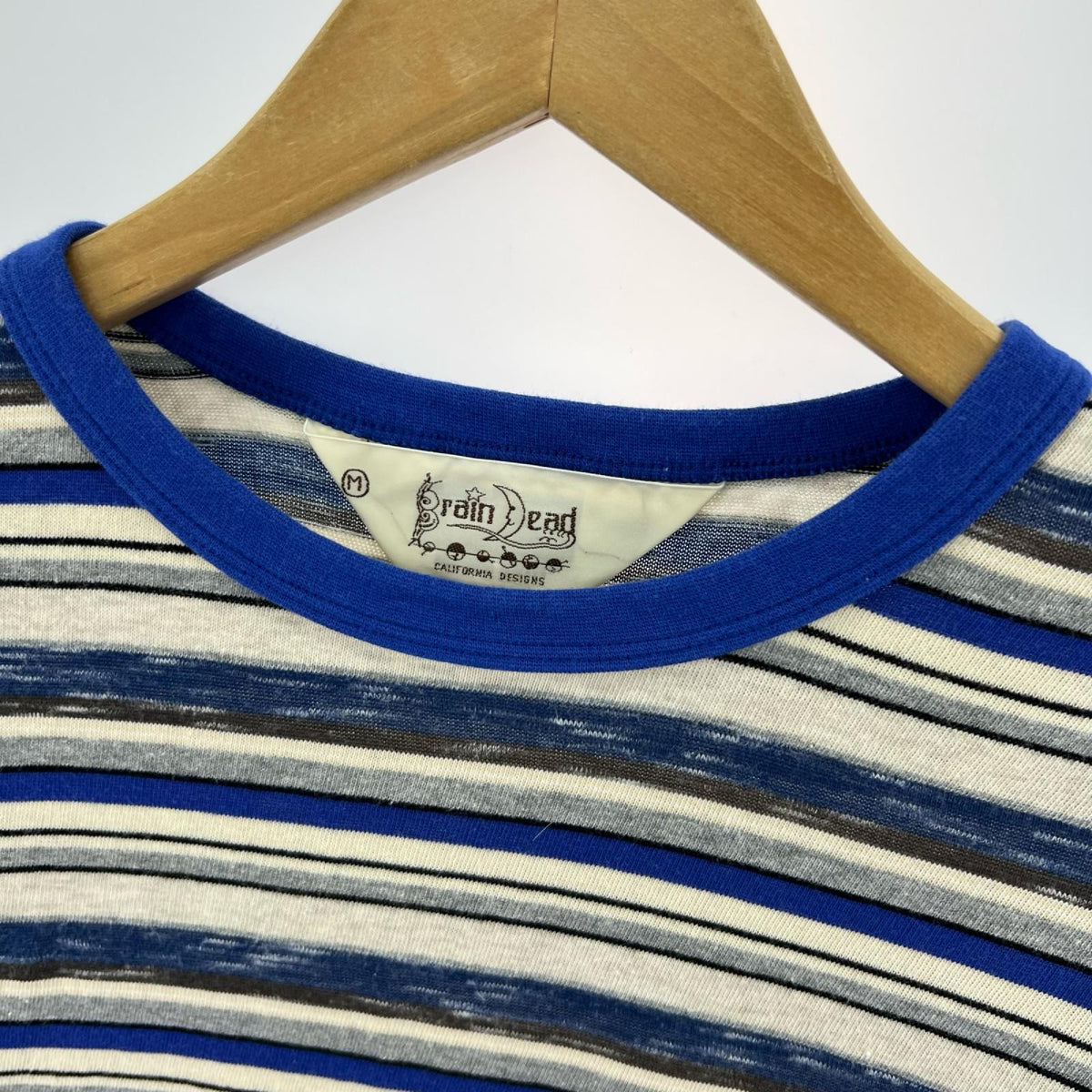 半袖Tシャツ TONI STRIPE T-SHIRT/ボーダー/青系 M
