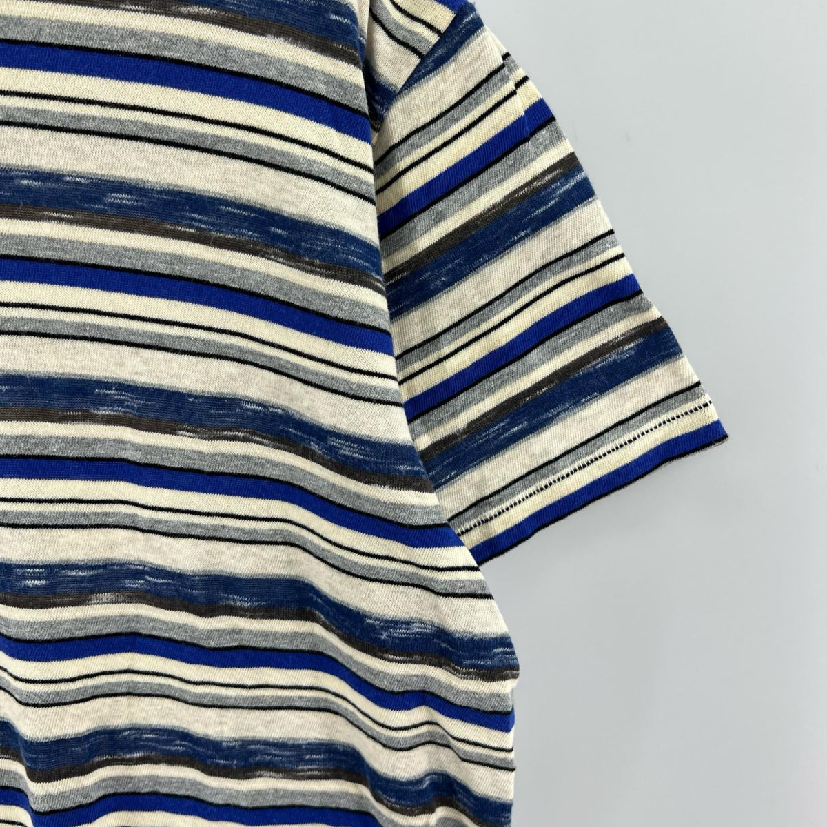 半袖Tシャツ TONI STRIPE T-SHIRT/ボーダー/青系 M