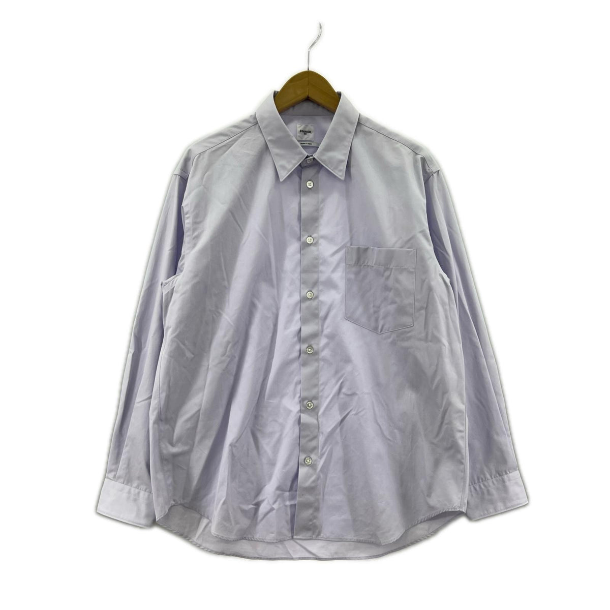 長袖シャツ 26SS/水色 S パープル