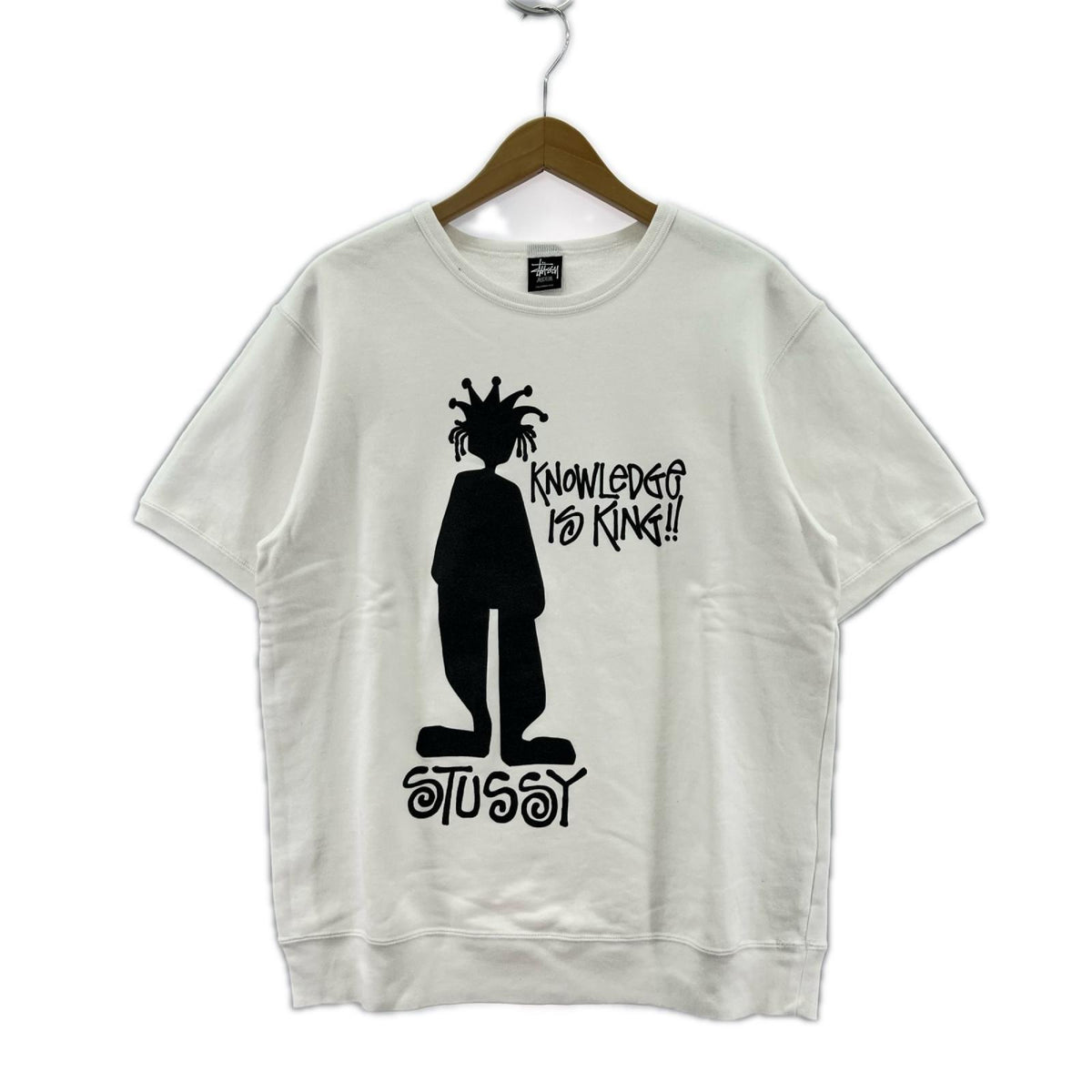 半袖Tシャツ シャドーマン/スウェット地/半袖/白 M ホワイト