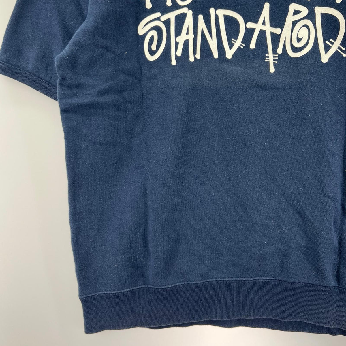 半袖Tシャツ FREEDOM STANDARD/前V/半袖/紺 M ネイビー