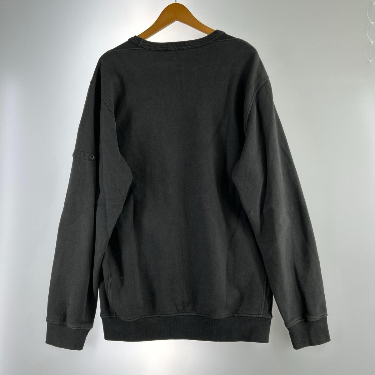 スウェット Brushed Organic Cotton Fleece(XL)ブラック LL ブラック