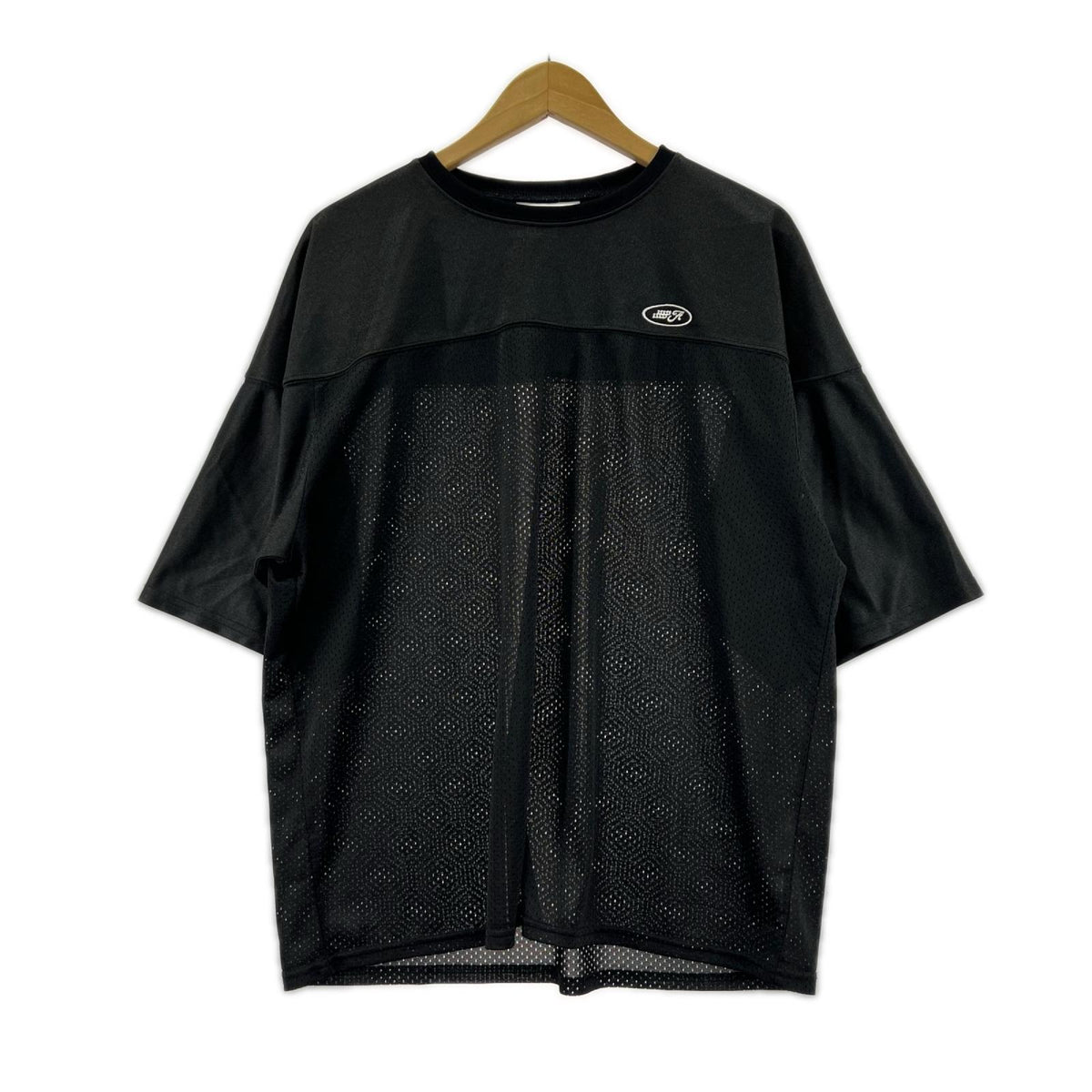 半袖Tシャツ 4.W.A. JEWELRY SUPPLY/メッシュ/黒 L ブラック