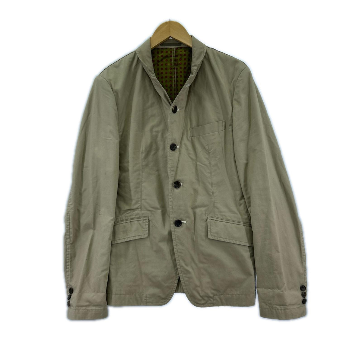 テーラードジャケット HOMME コットンテーラードジャケット ベージュ AD2009 M M ベージュ
