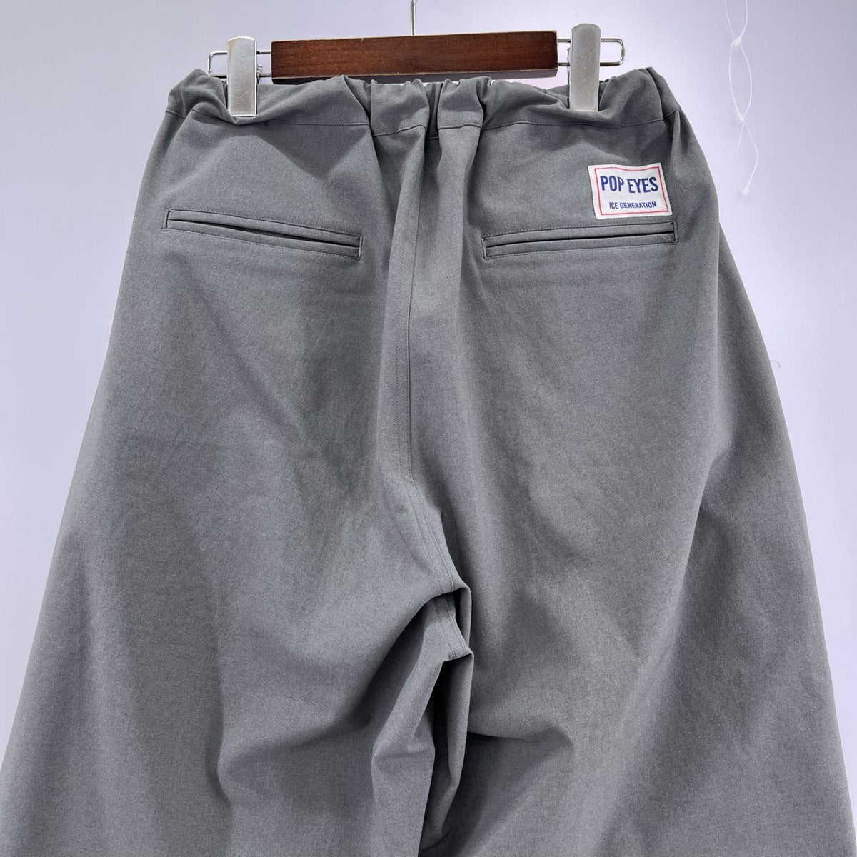パンツ POP EYES PPE EASY SLACKS M グレー