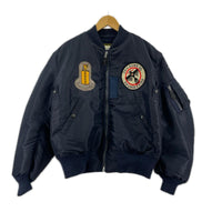 ジャケット A.F.BLUE - 34th BOMB.SQ.THUNDERBIRDS 40 ネイビー