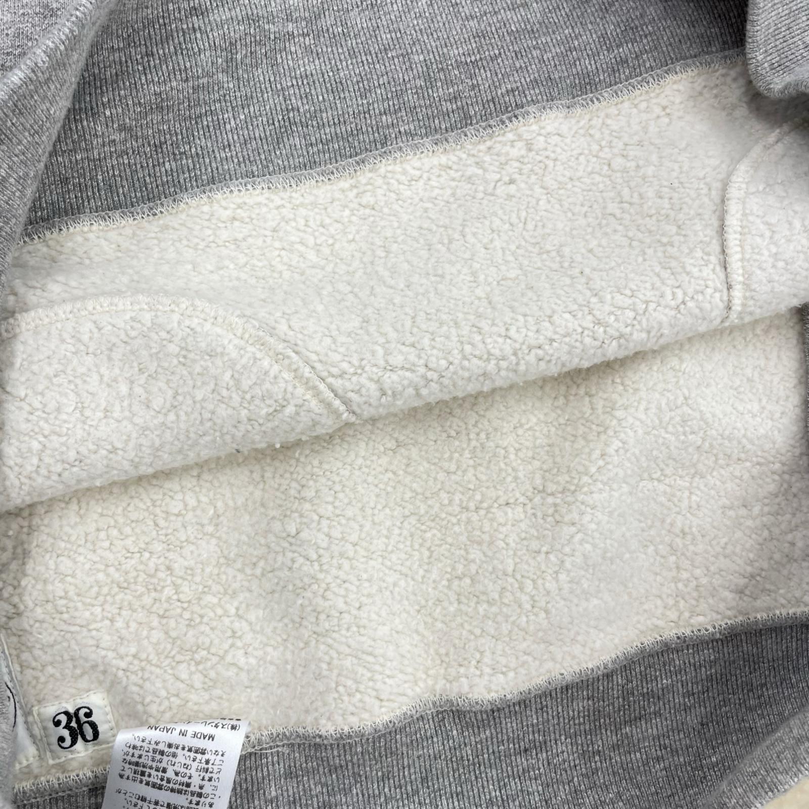 パーカー FLOCKY PRINT SIDE-LINE PARKA/グレー 36 グレー