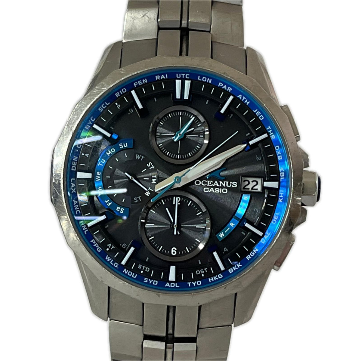 腕時計 OCEANUS Manta ブラック