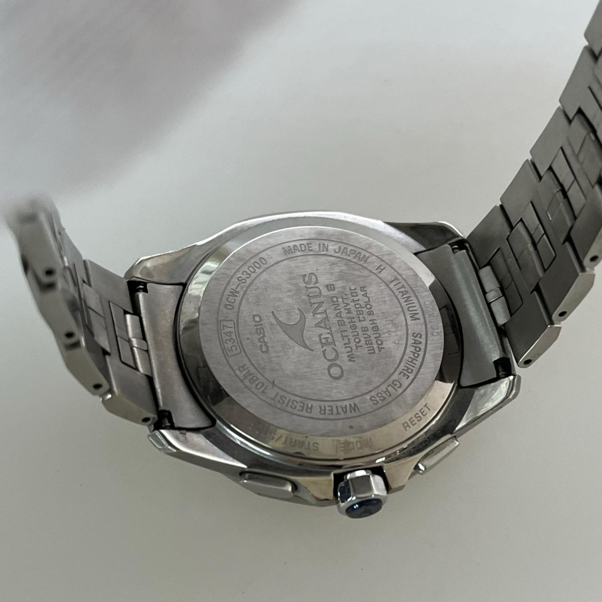 腕時計 OCEANUS Manta ブラック