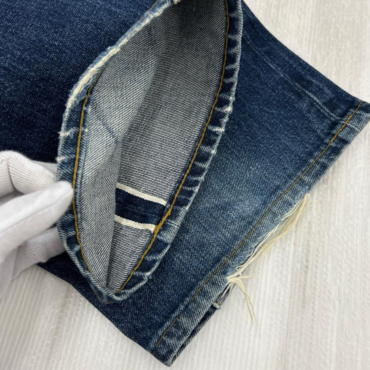 デニムパンツ 90s USA製 501 バレンシア 実寸W31
