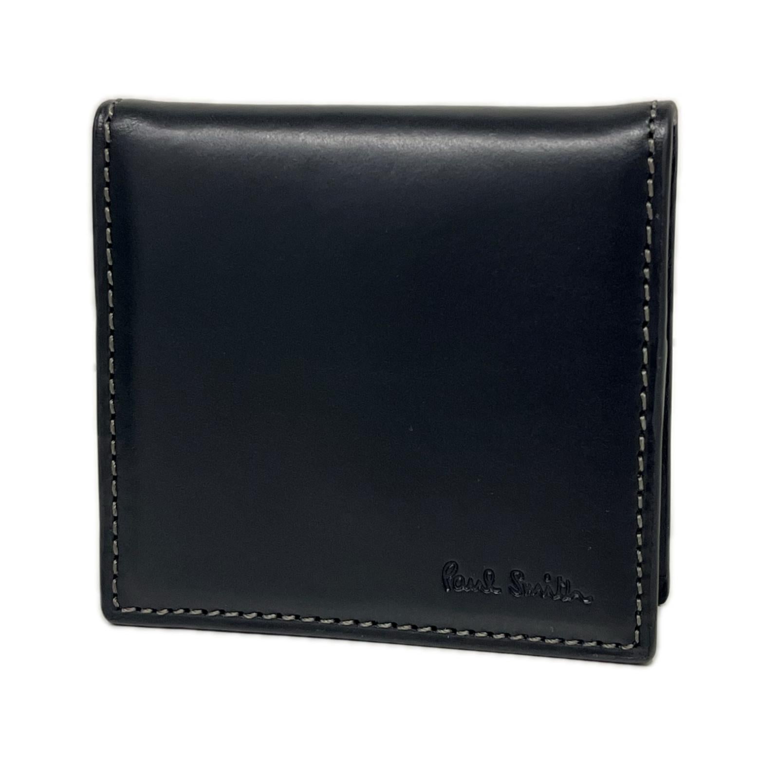 コインケース Paul Smith オールドレザー コインケース ブラック
