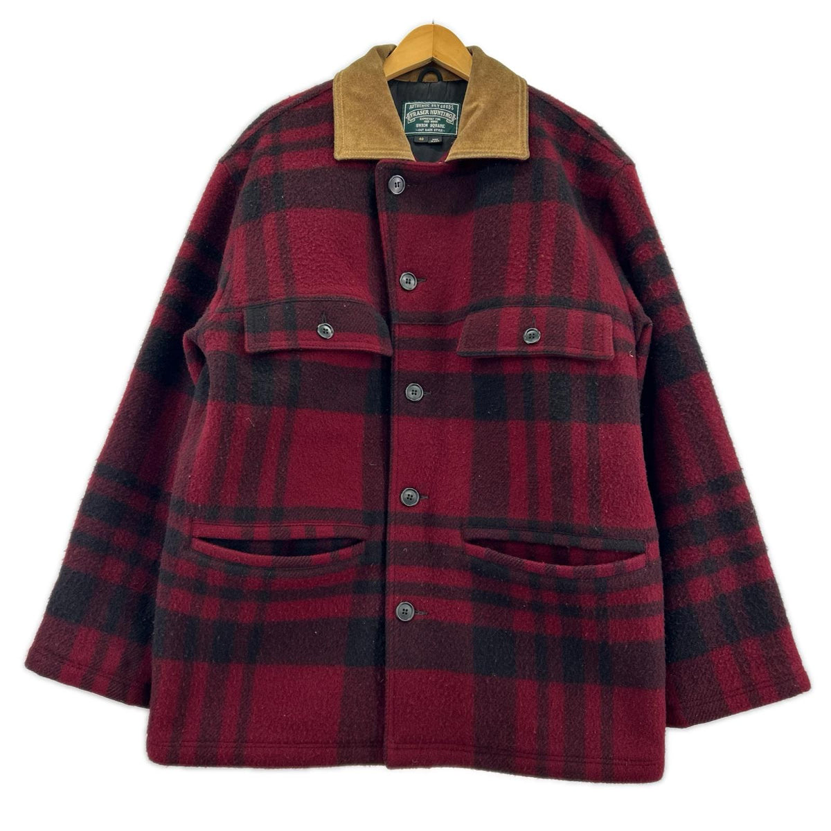 ジャケット RED WOOD ハンティングジャケット 赤 40 レッド