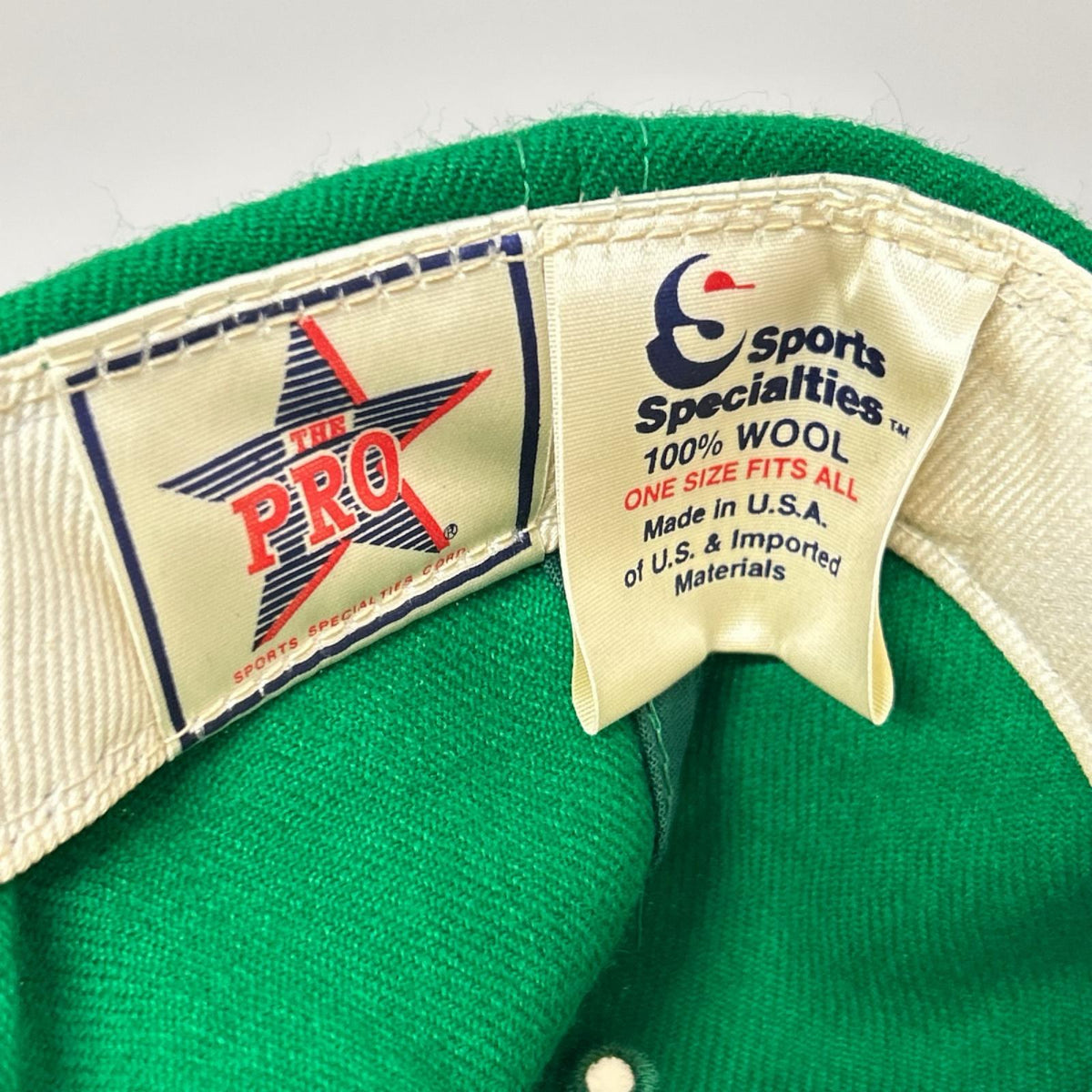 キャップ 90s sports specialties NY Jets 緑 グリーン