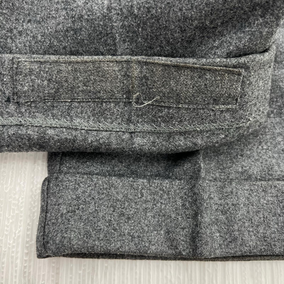 パンツ POLO RALPH LAUREN メルトンウールスラックス グレー グレー