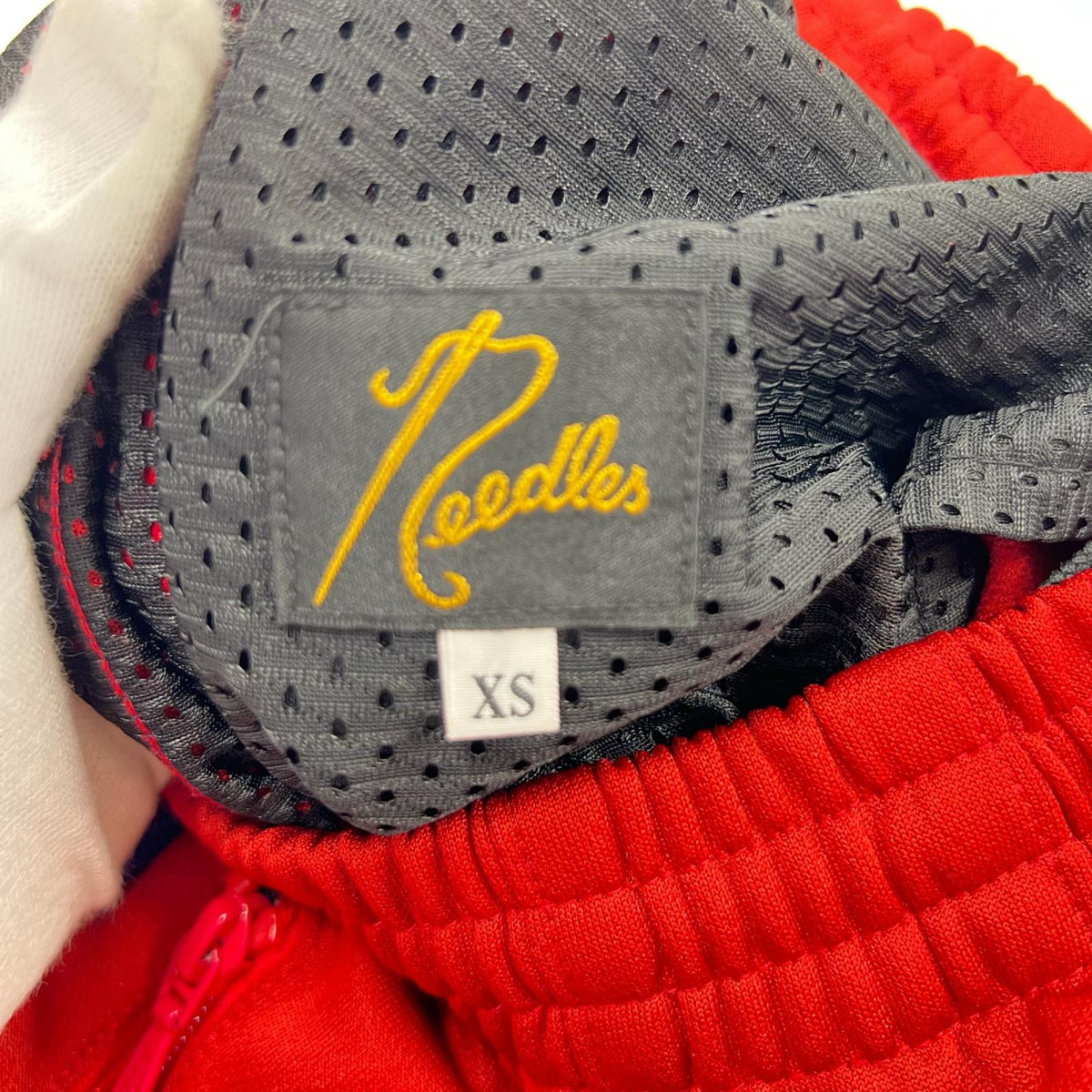 パンツ Needles H.D. Track Pant ヒザデルトラックパンツ XS 赤