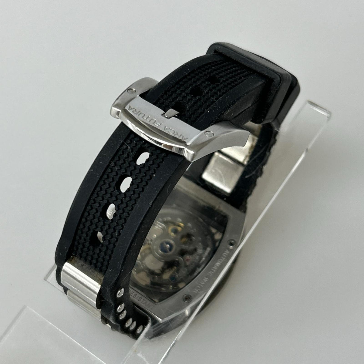 腕時計 arca futura スケルトン