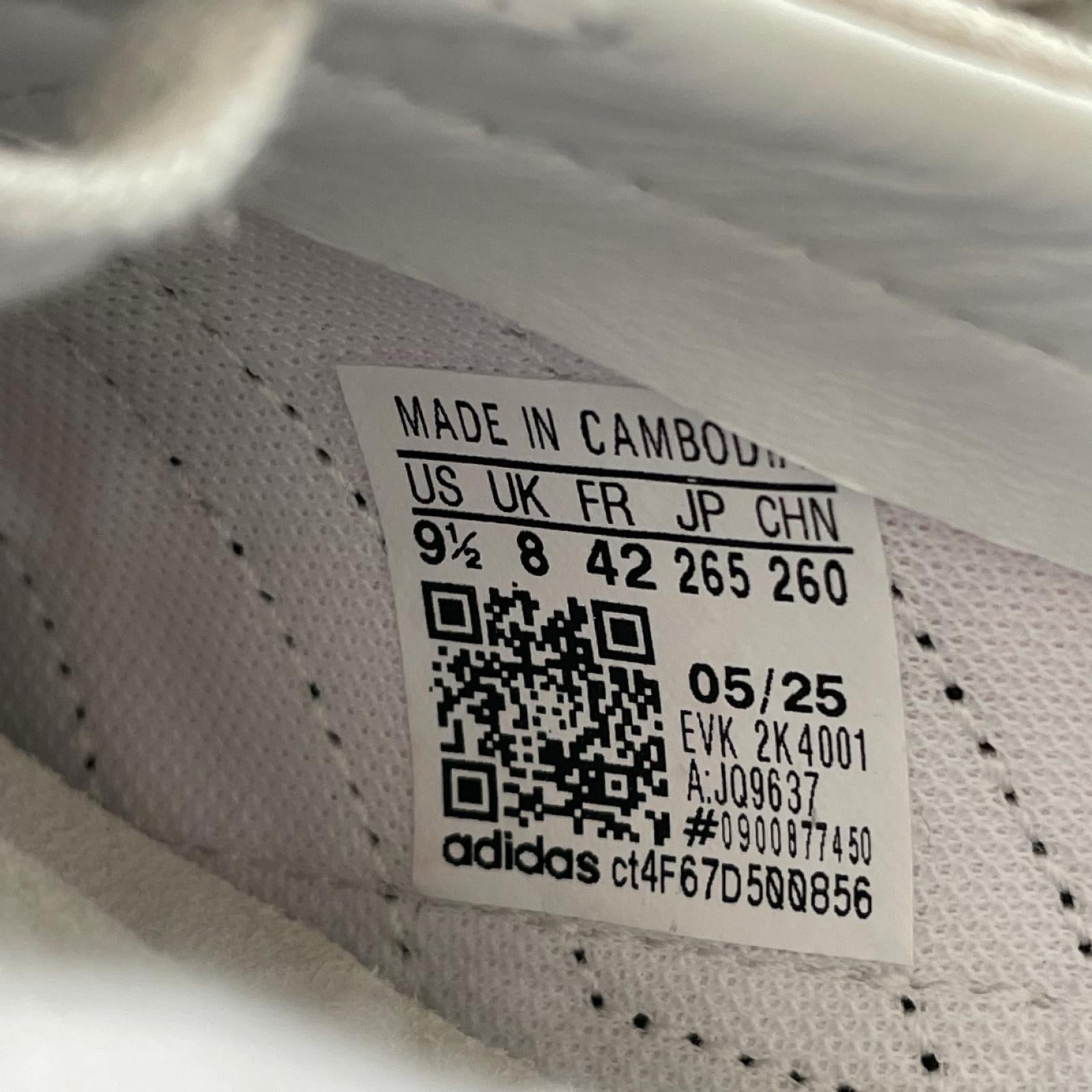 スニーカー adidas SL 72 OG Safari監修 JQ9637 グレー (26.5) 26.5cm (US8 1/2 UK8 EU43) ホワイト