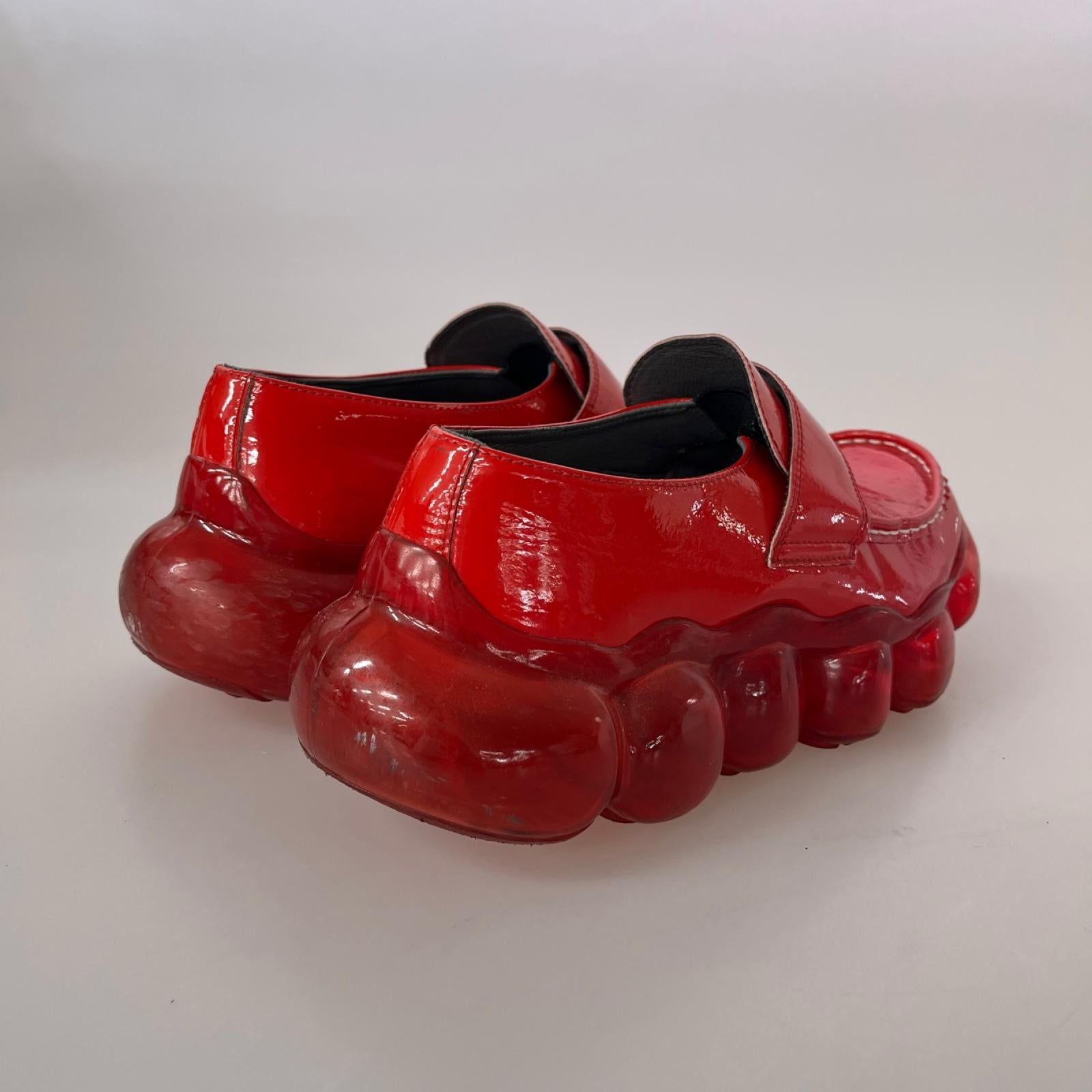 ローファー grounds jewelry loafer 赤(25cm) 25cm (US7 UK6 1/2 EU40) レッド