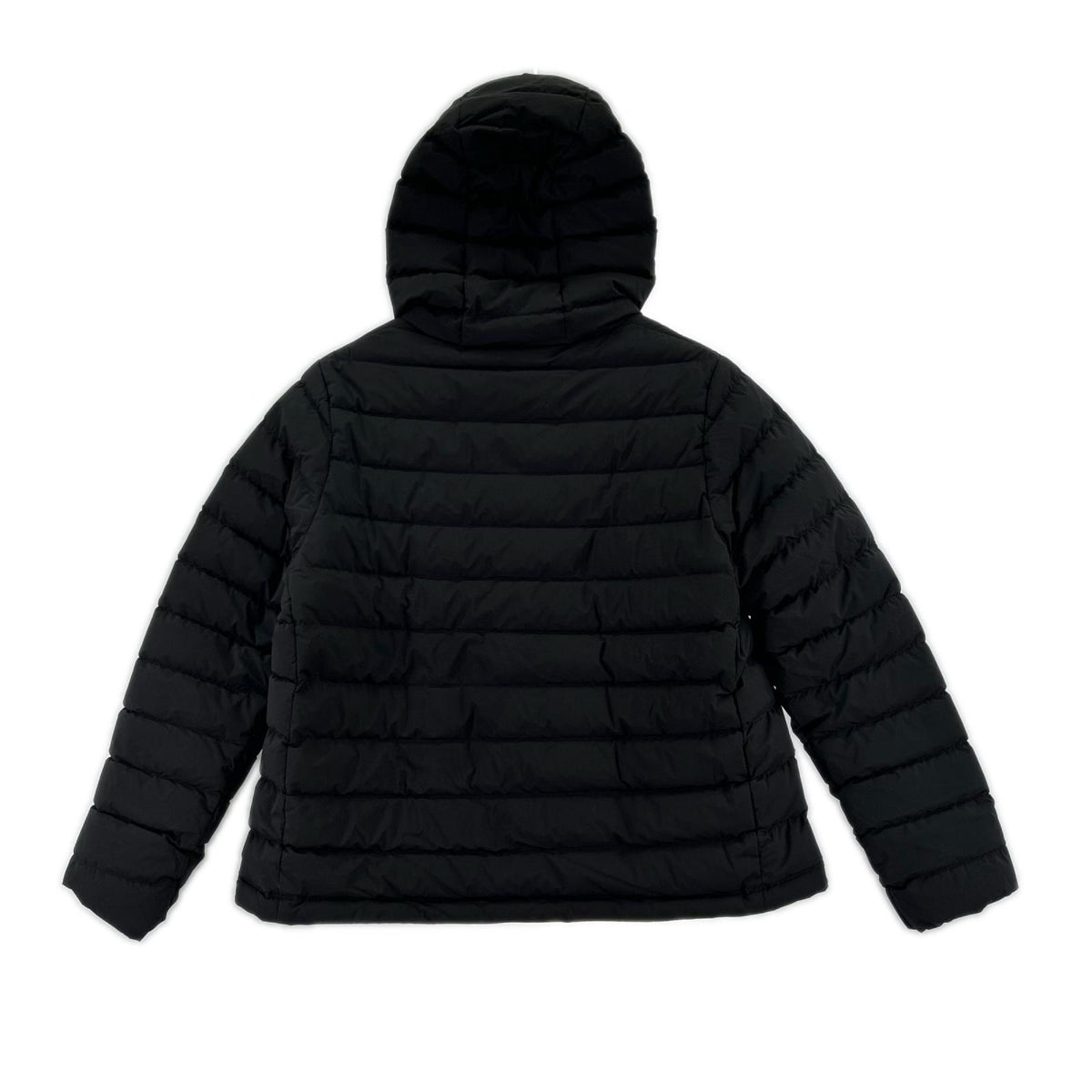 ダウンジャケット MIDDLE DOWN HOODED JACKET ブラック M ブラック
