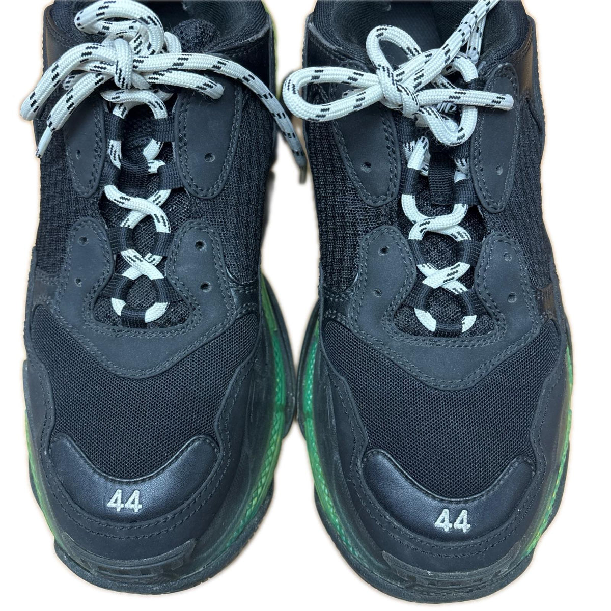 Triple S 黒緑 (29.0cm) 541624