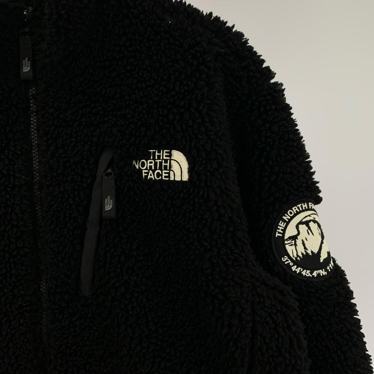 ジャケット WHITE LABEL フリースジャケット 黒 ブラック