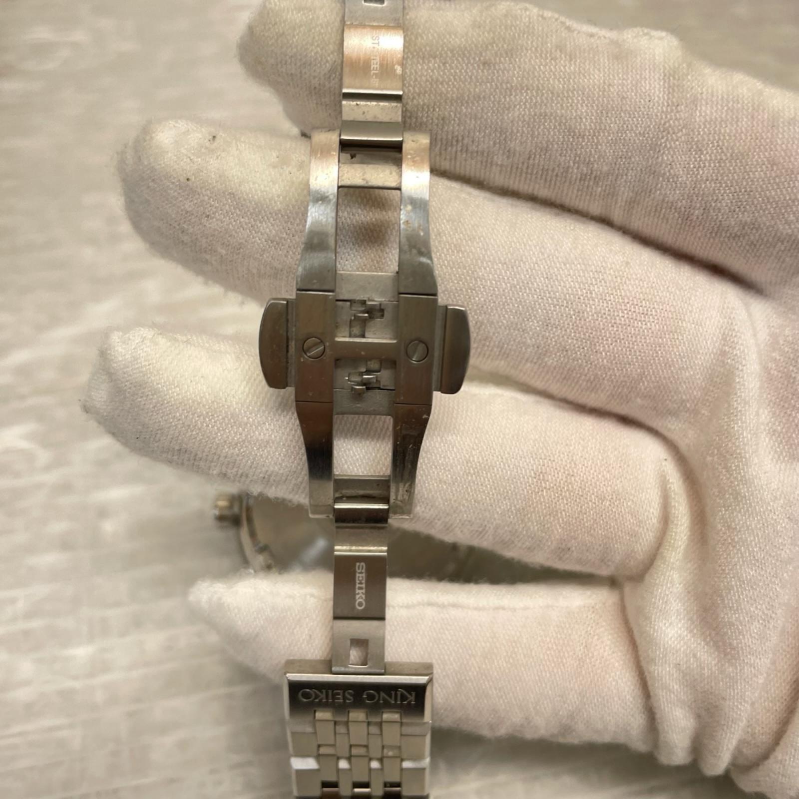 腕時計 KING SEIKO SDKA009 6L35-00H0 110周年記念モデル シルバー