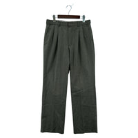 パンツ TOWNCRAFT 2タック トラウザース ブラウン