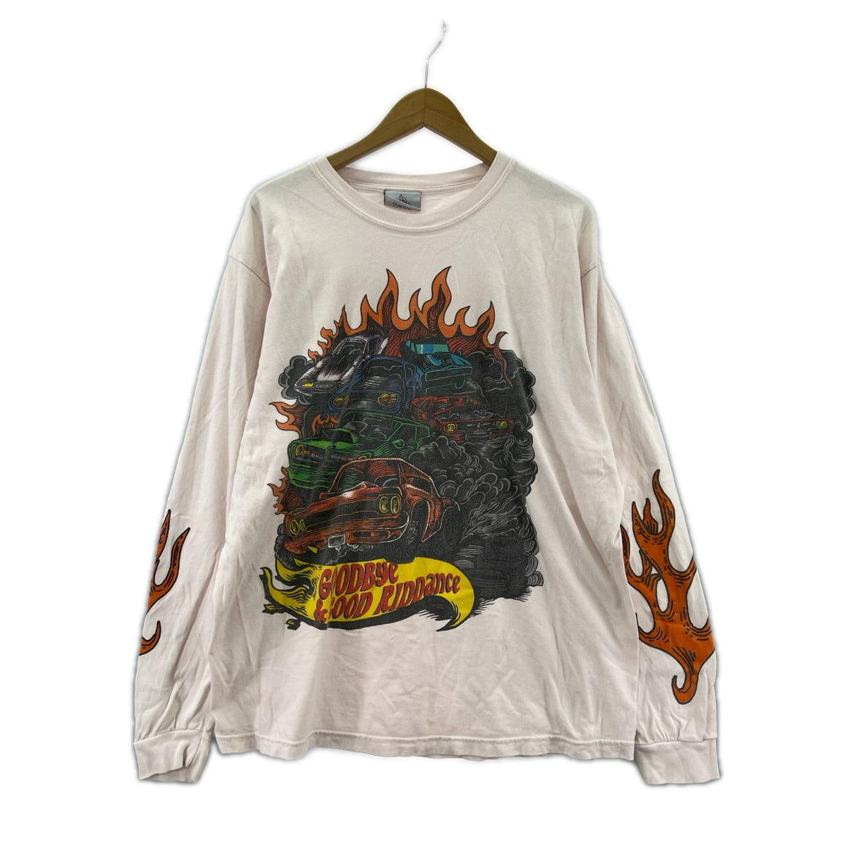 長袖Tシャツ Goodbye&Good Riddance L/S L ピンク