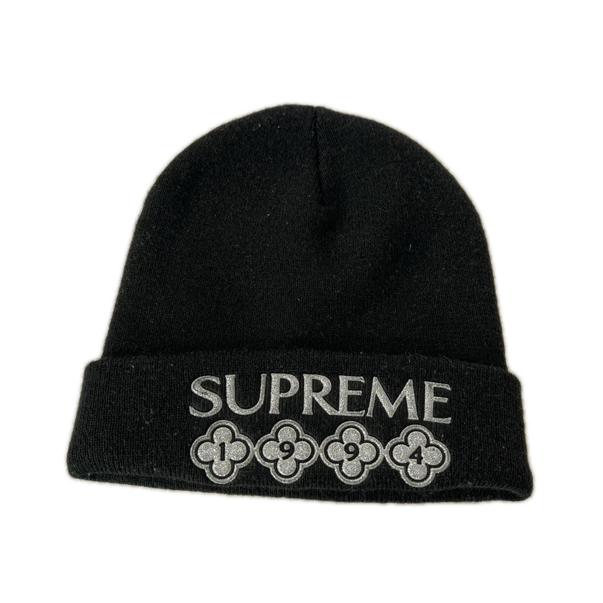 ニットキャップ Glitter Beanie ブラック ブラック