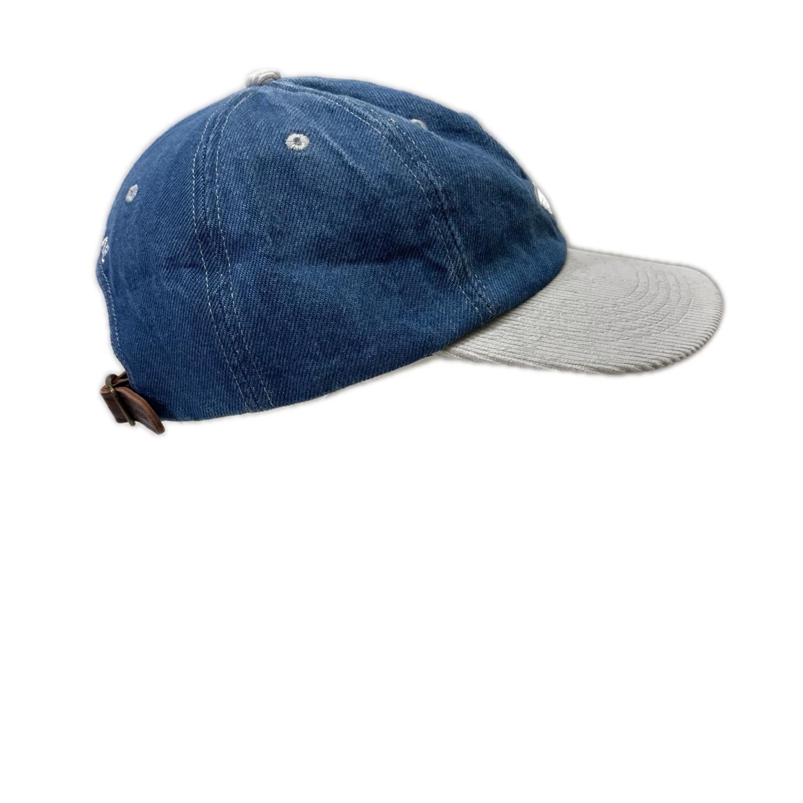 キャップ 24SS 2-Tone S Logo 6-Pannel フリー ブルー