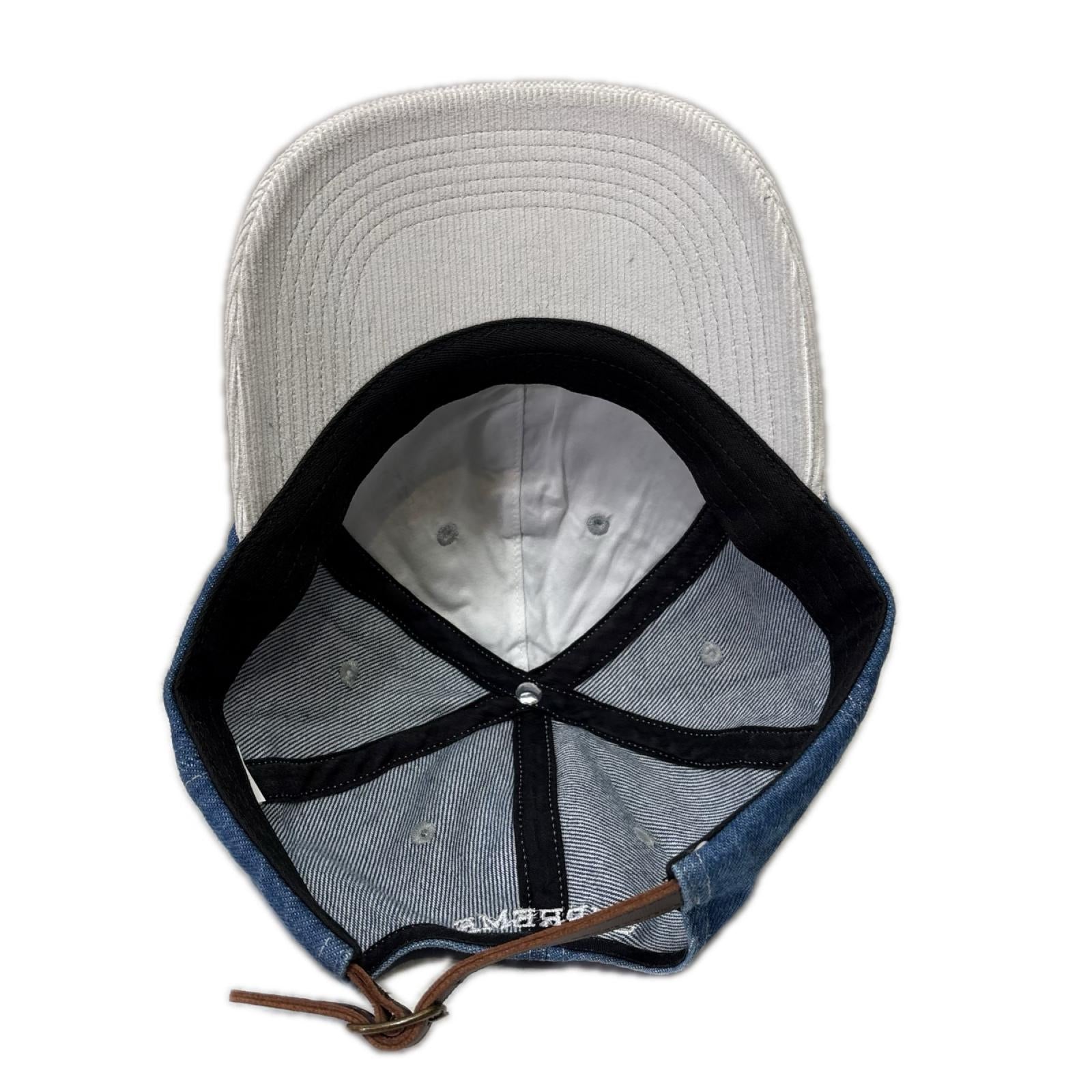 キャップ 24SS 2-Tone S Logo 6-Pannel フリー ブルー