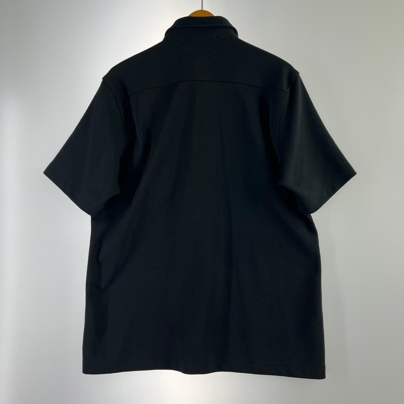 半袖シャツ COMME des GARCONS SHIRT ポリコットン S/Sシャツ M ブラック M ブラック