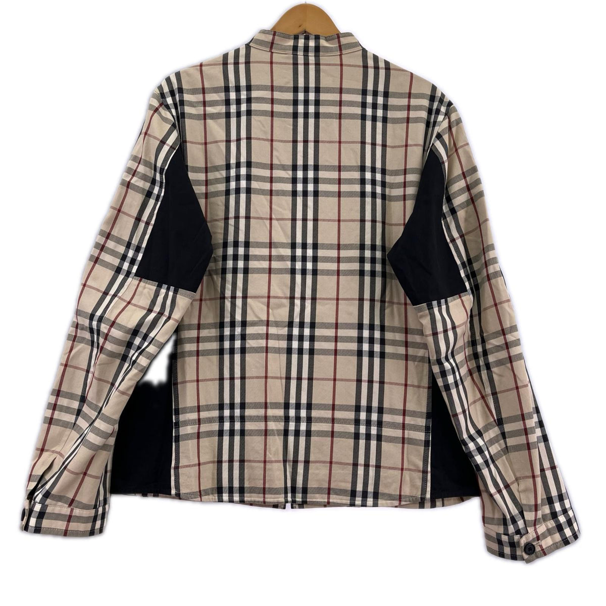 ジャケット BURBERRY BLACK LABEL ノバチェックブルゾン ベージュ BMP91-106-42 (L) L ベージュ