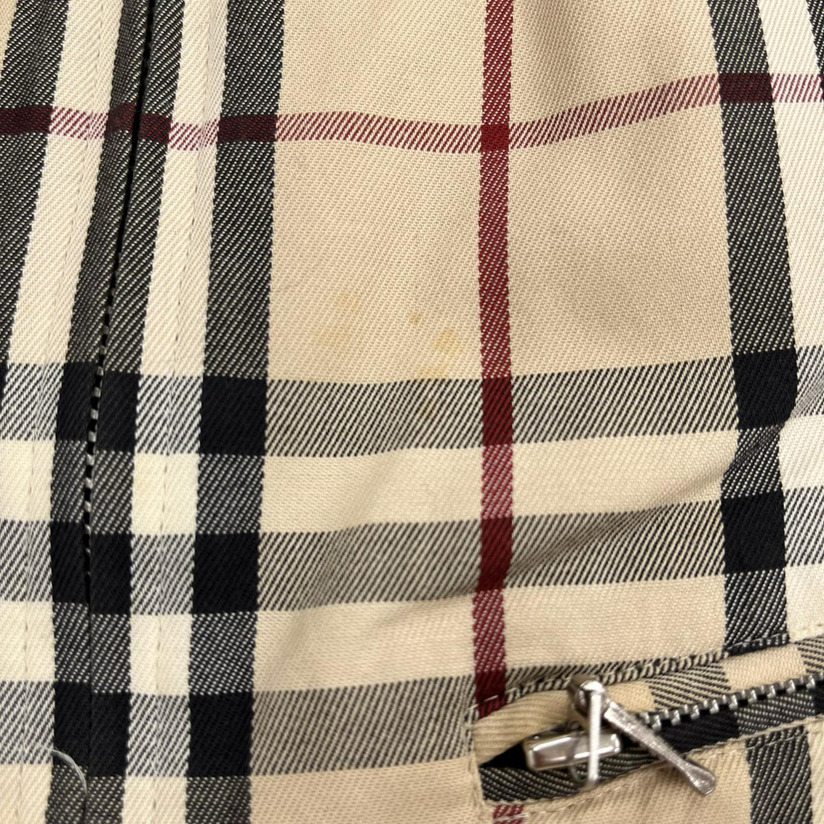 ジャケット BURBERRY BLACK LABEL ノバチェックブルゾン ベージュ BMP91-106-42 (L) L ベージュ