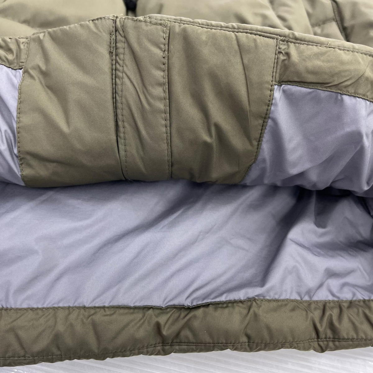 ダウンジャケット Eddie Bauer PREMIUM GOOSE DOWN オリーブ(M) M