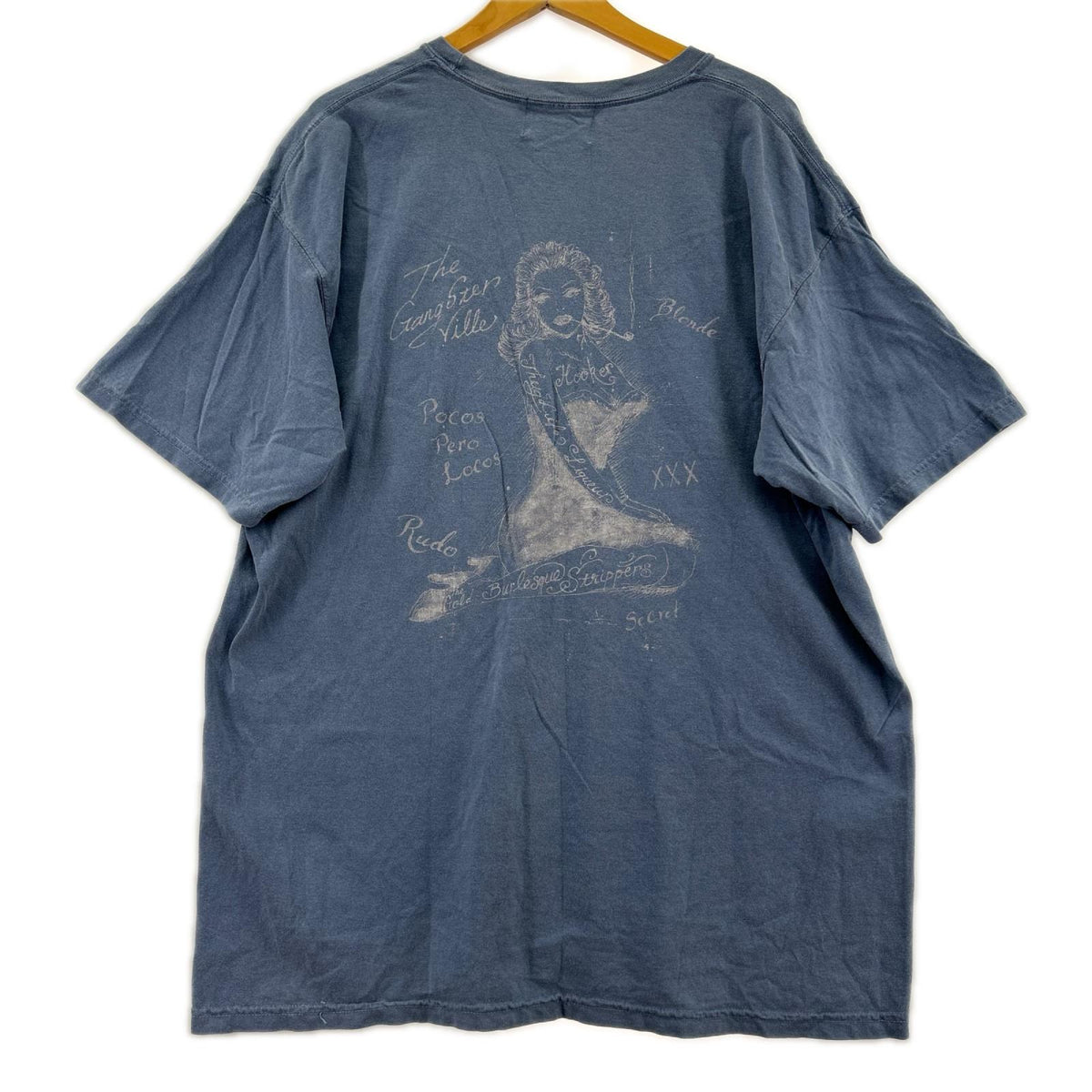 半袖Tシャツ ブルー (XL) L ブルー