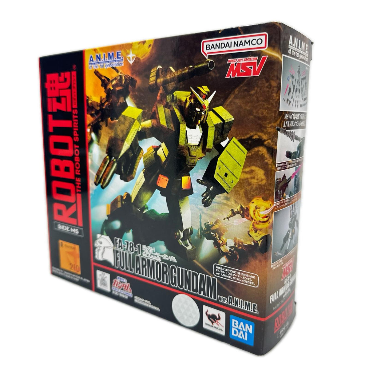 ROBOT魂 フルアーマーガンダム 機動戦士ガンダム MSV(モビルスーツバリエーション) バンダイ フィギュア/グッズ