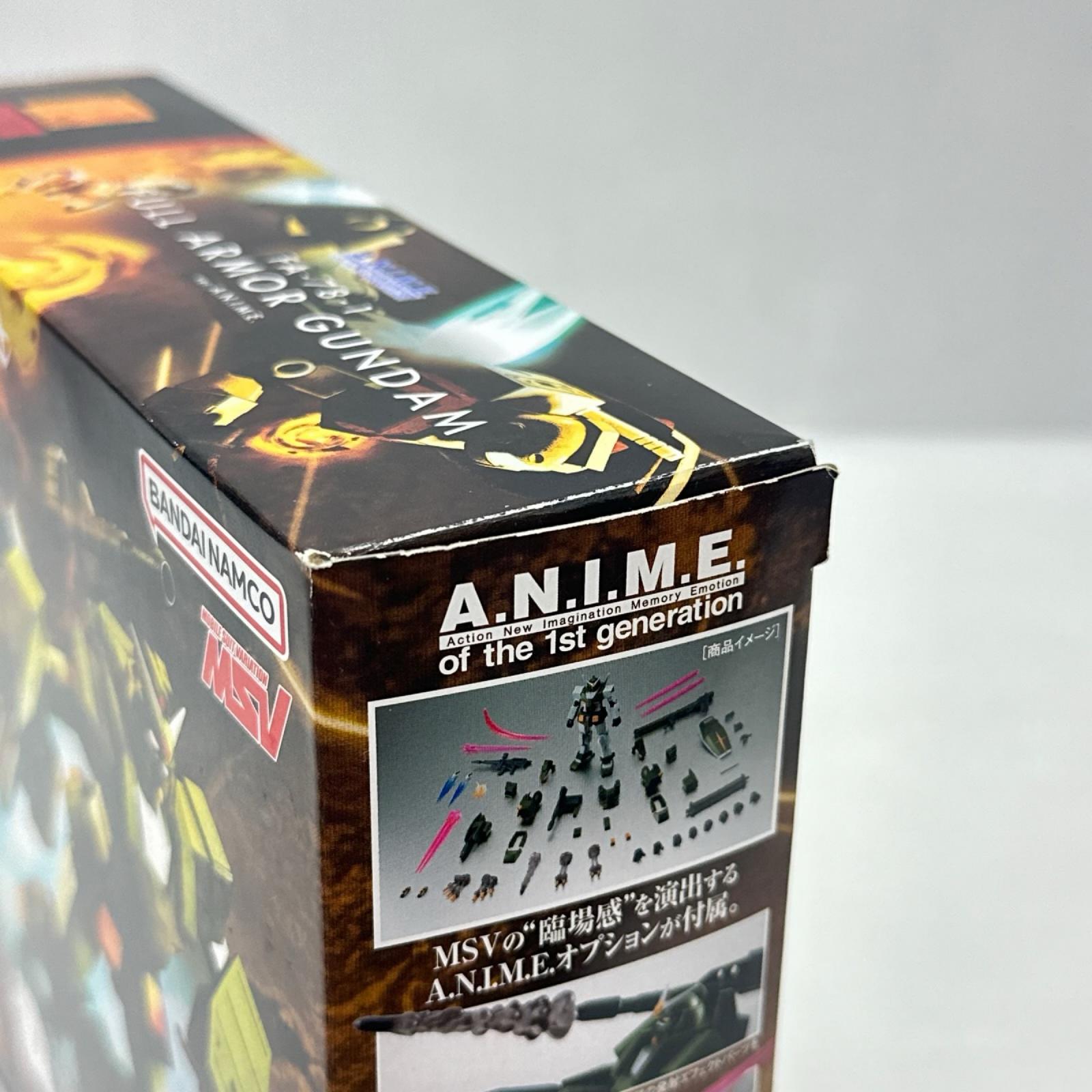 ROBOT魂 フルアーマーガンダム 機動戦士ガンダム MSV(モビルスーツバリエーション) バンダイ フィギュア/グッズ