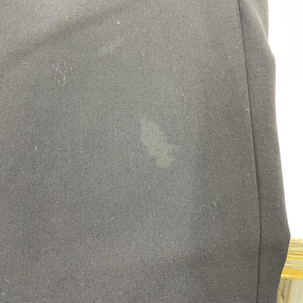 パンツ COMME des GARCONS HOMME PLUS ウールスラックス S ネイビー S