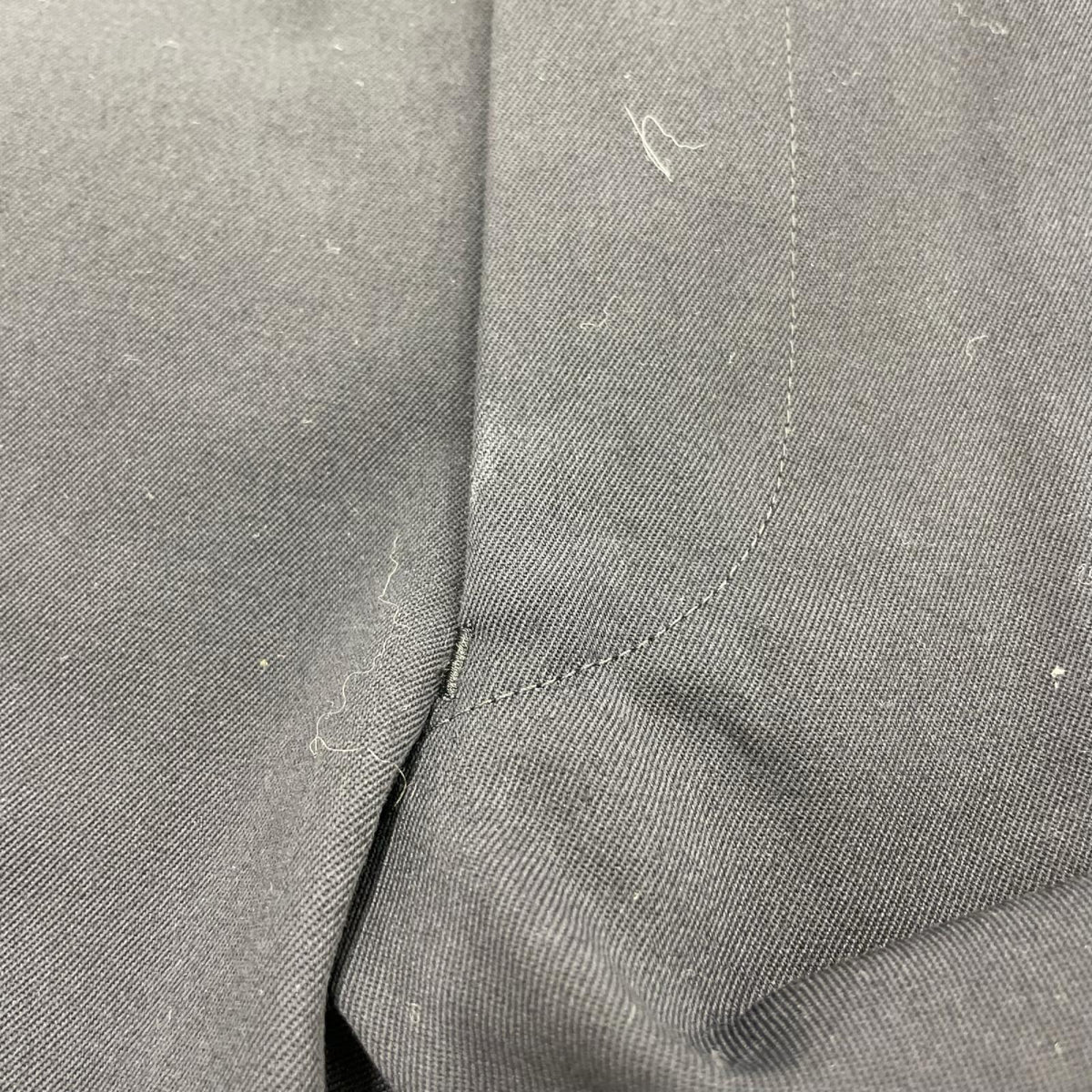 パンツ COMME des GARCONS HOMME PLUS ウールスラックス S ネイビー S