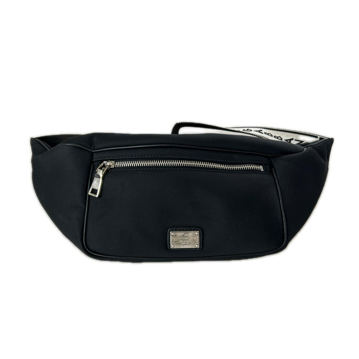 その他バッグ DOLCE&GABBANA ロゴパッチウエストバッグ BK ブラック