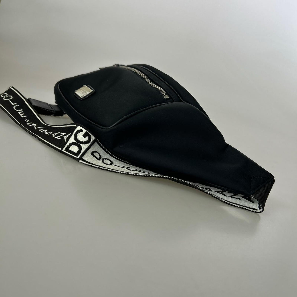 その他バッグ DOLCE&GABBANA ロゴパッチウエストバッグ BK ブラック