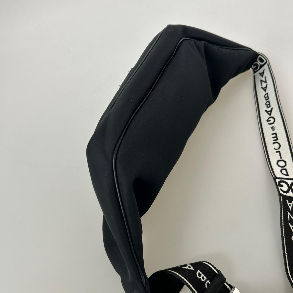 その他バッグ DOLCE&GABBANA ロゴパッチウエストバッグ BK ブラック