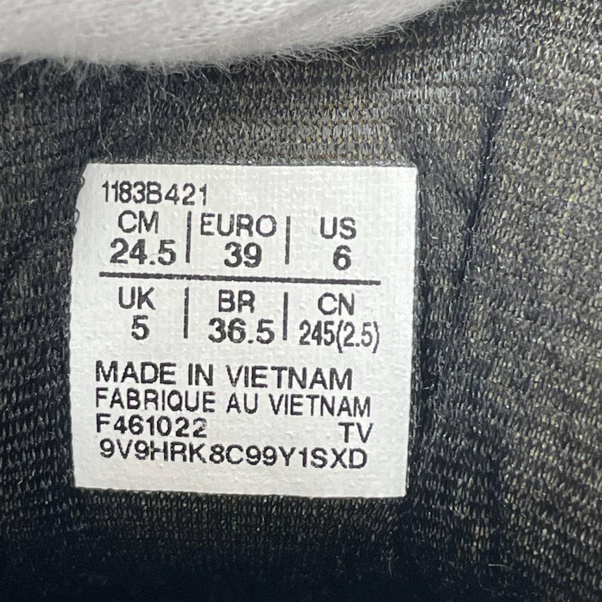 スニーカー DENTIGRE 24.5cm (US6 1/2 UK6 EU39) ブラック