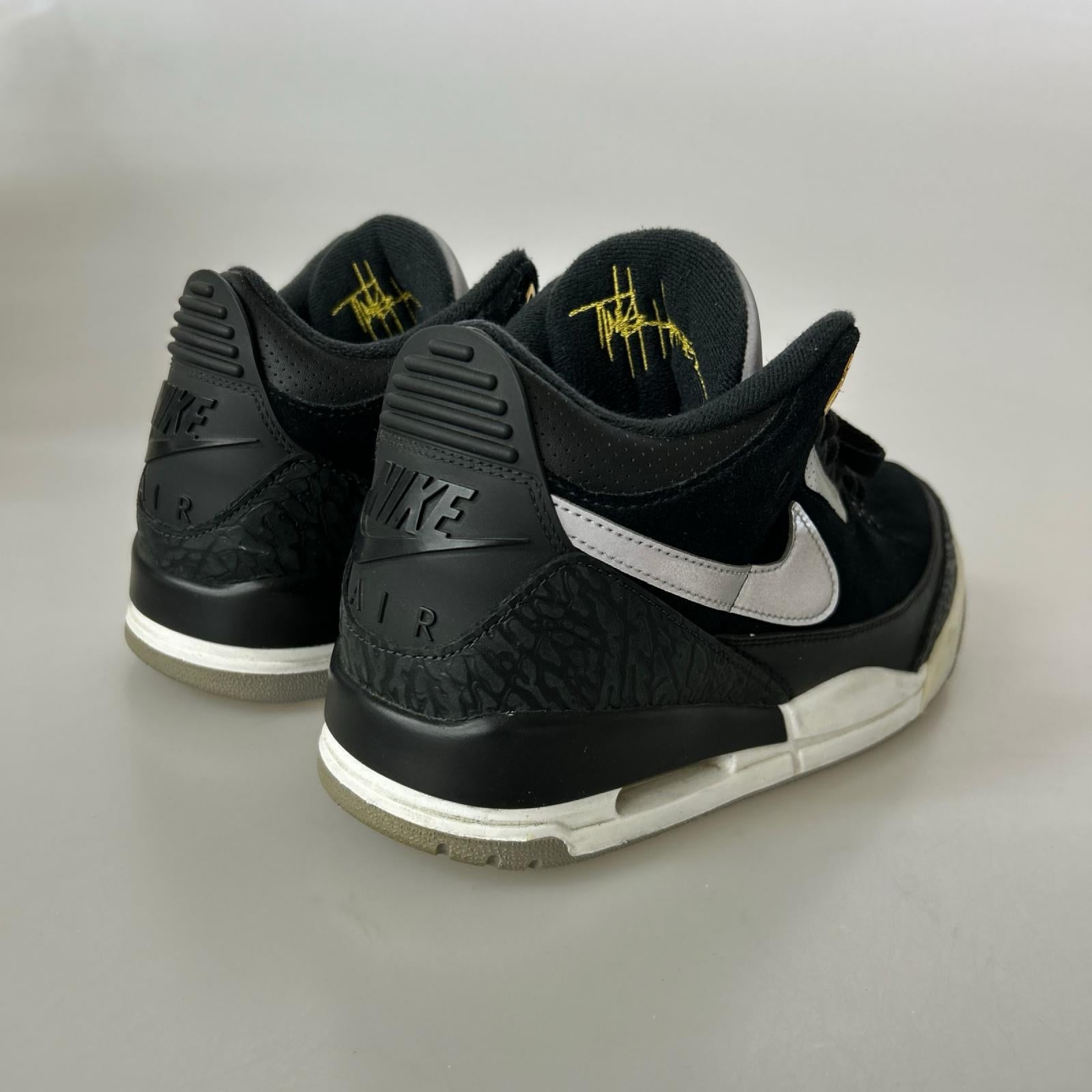 スニーカー AirJordan3 Retro Tinker Black/CementGrey 28cm (US10 UK9 1/2 EU46) ブラック
