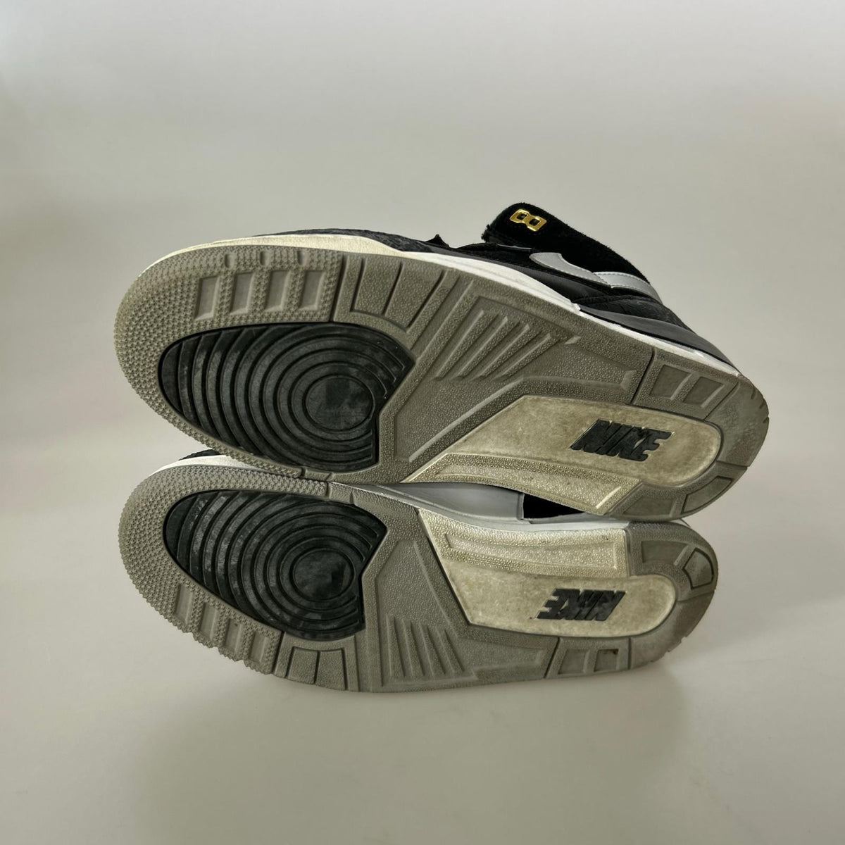 スニーカー AirJordan3 Retro Tinker Black/CementGrey 28cm (US10 UK9 1/2 EU46) ブラック