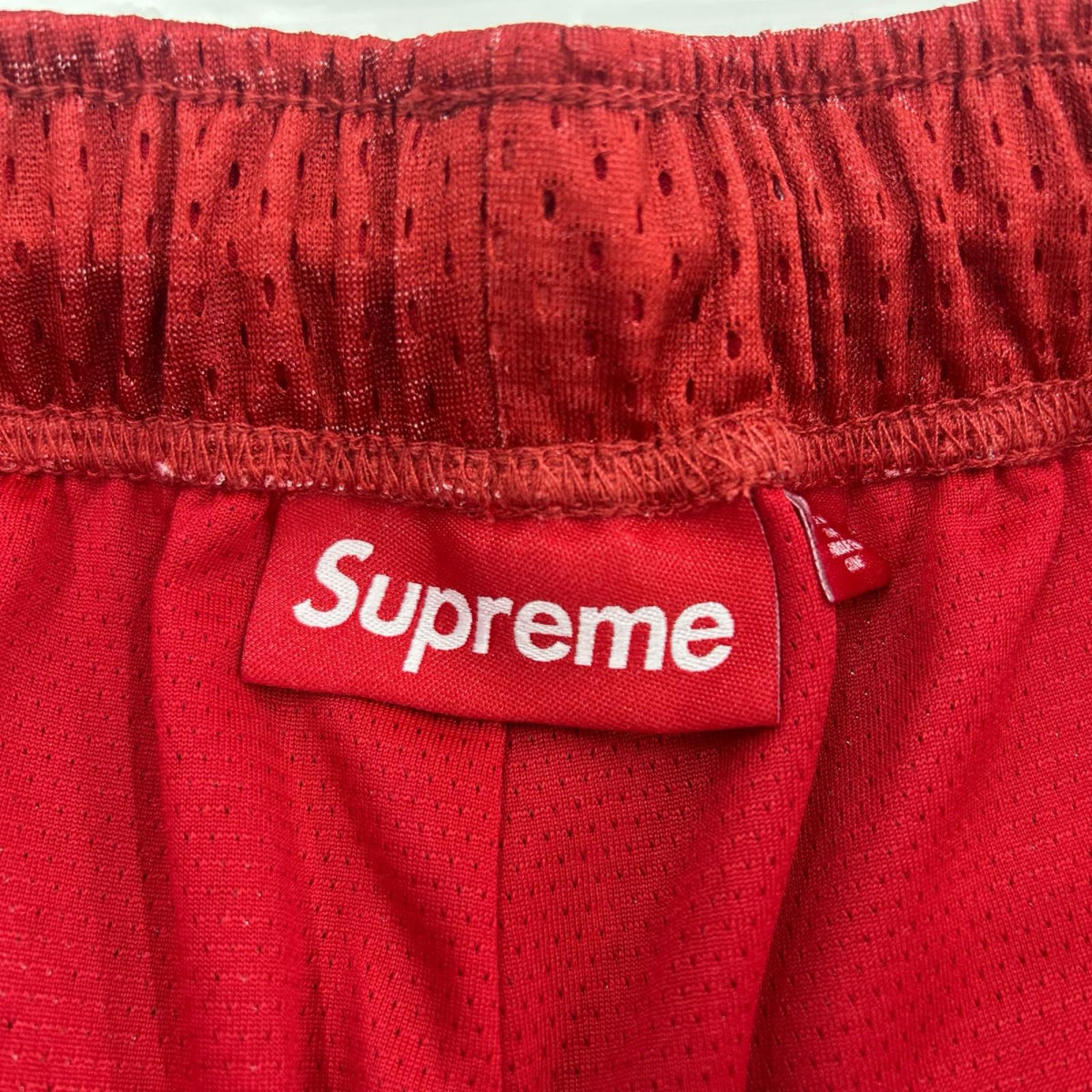 ショートパンツ GHOSTFACE MESH SHORT 赤 (M) M レッド