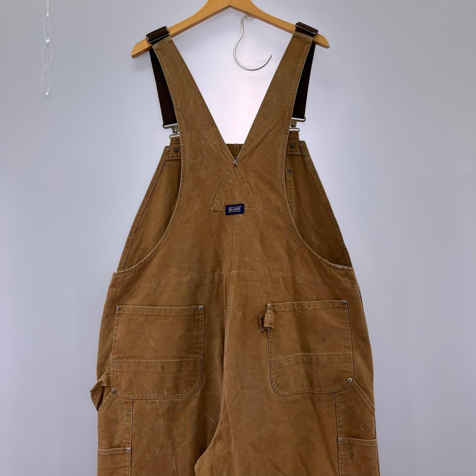 オーバーオール BIG SMITH/ロシア製/ダック/ベージュ ベージュ
