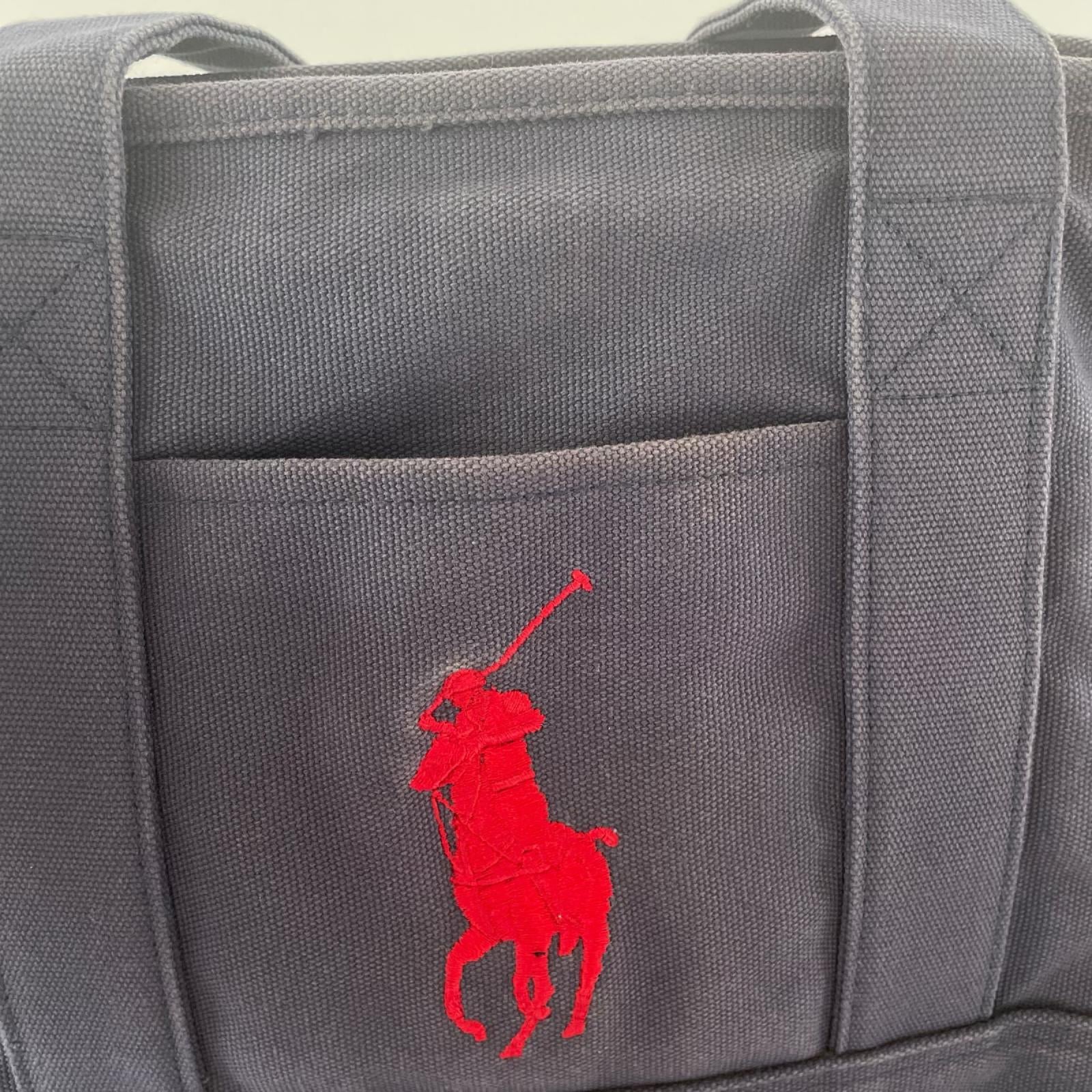 その他バッグ POLO RALPH LAUREN ダッグ地 ハンドバッグ 紺 ネイビー